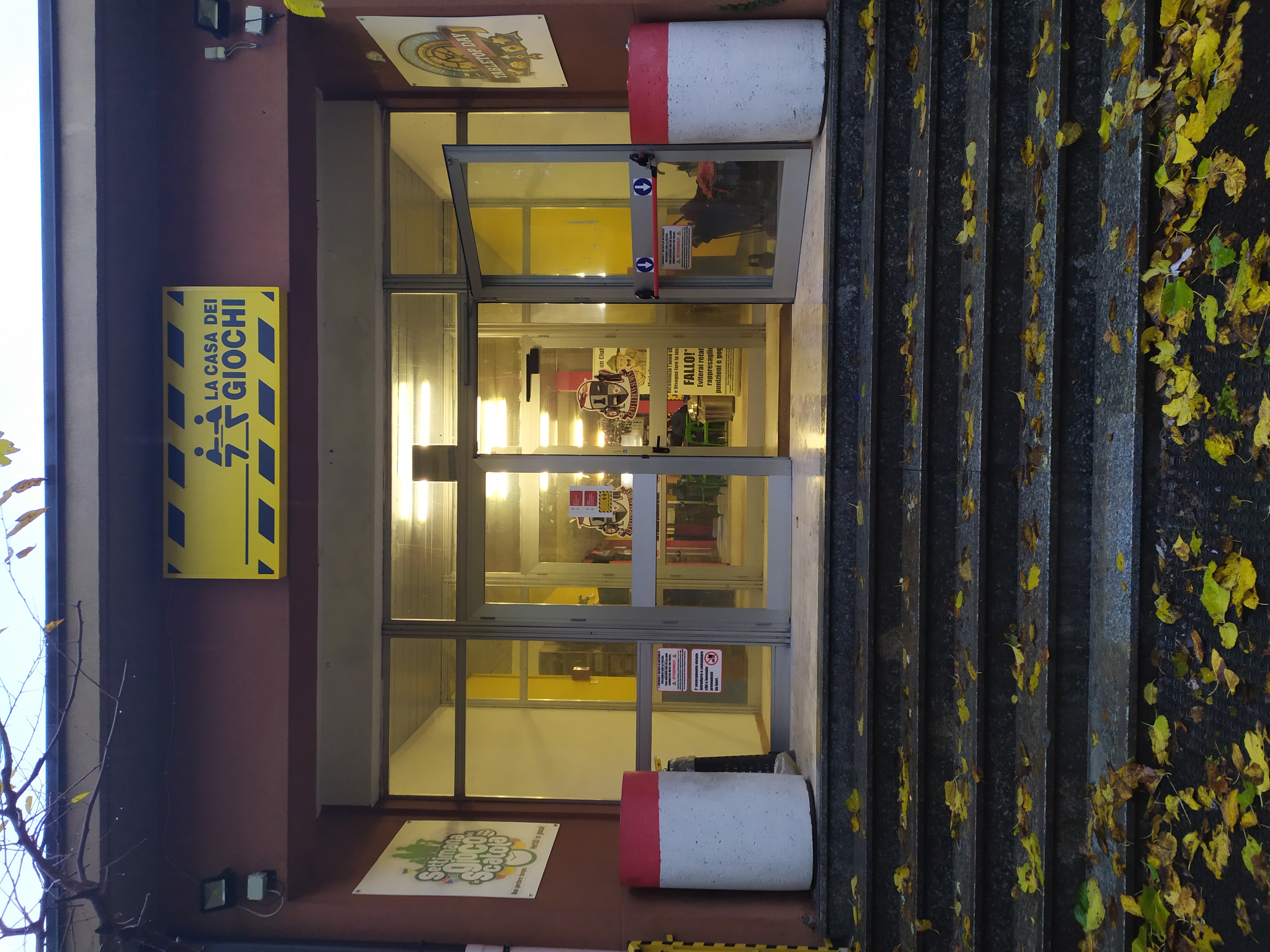 L’ingresso della Casa dei Giochi